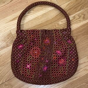 J.Jill Vintage Limited Edition Embroidered Floral Women Bag